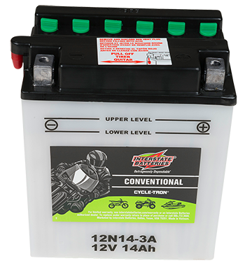 CONVENTIONAL POWERSPORT BATTERY 12V (NO CORE CHARGE)