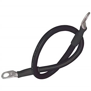BATTERY CABLE ASSY 2 AWG - 18" WITH LUG