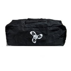 UNIV. RECT. PROTECTIVE COVER FOR SMALL AND MEDIUM BBQ / BLACK