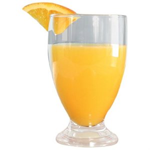 polycarbonate juice glass