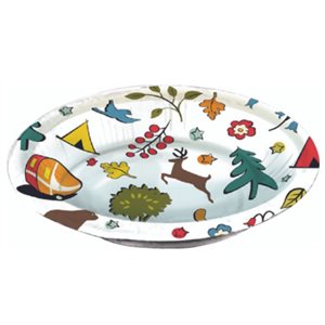24oz INTO THE WOODS PAPER BOWL - PK24