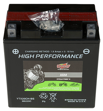 POWERSPORT AGM BATTERY 12V 270amps (NO CORE CHARGE)
