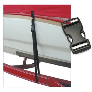SNAP LOCK BOAT COVER TIE-DOWN 1" X 4'