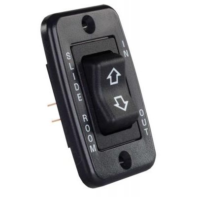 SINGLE SLIDE-OUT SWITCH - BLACK