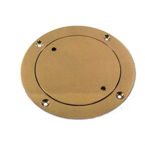 DECK PLATE BRONZE 5" w / O RING
