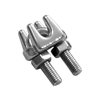 SERRE CABLE INOX pour CABLE 1 / 4"