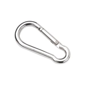 safety spring hook 2-3 / 8" stainless steel